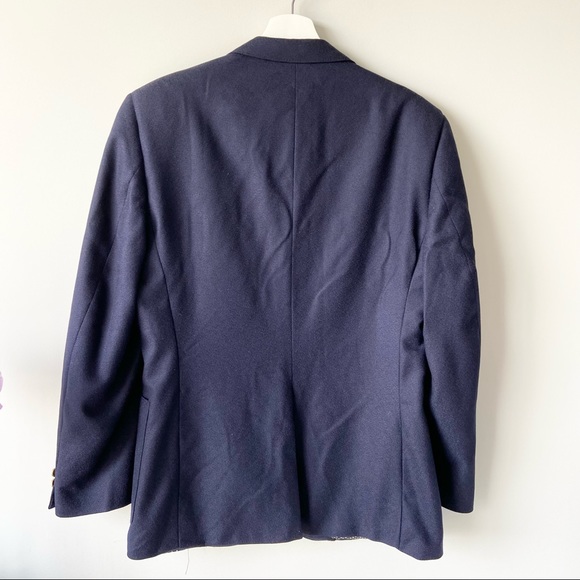 Vintage Union Made Thomas Jeffery Savile Row Pure Wool Blazer - Picture 2 of 16